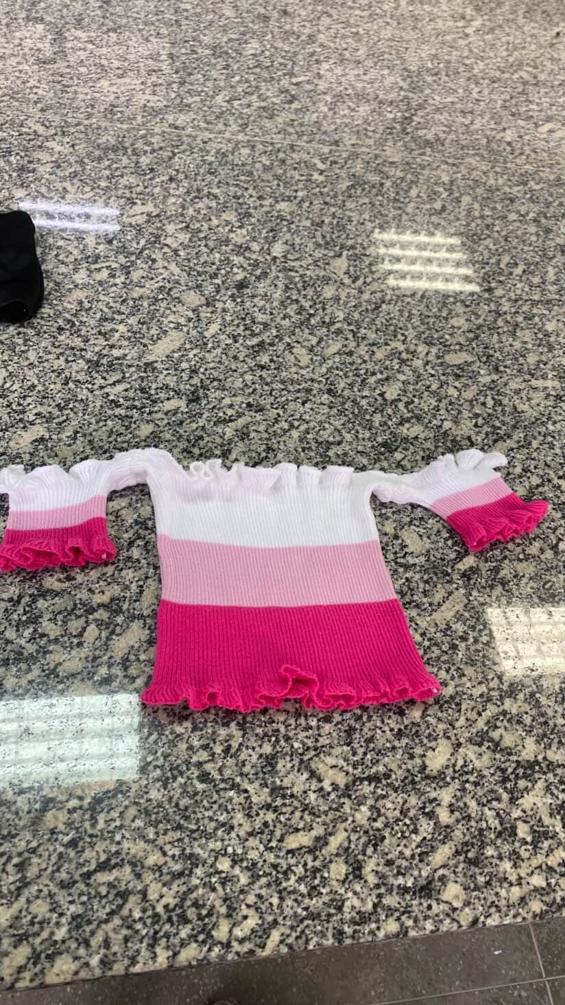 cropped rosa, de elastex