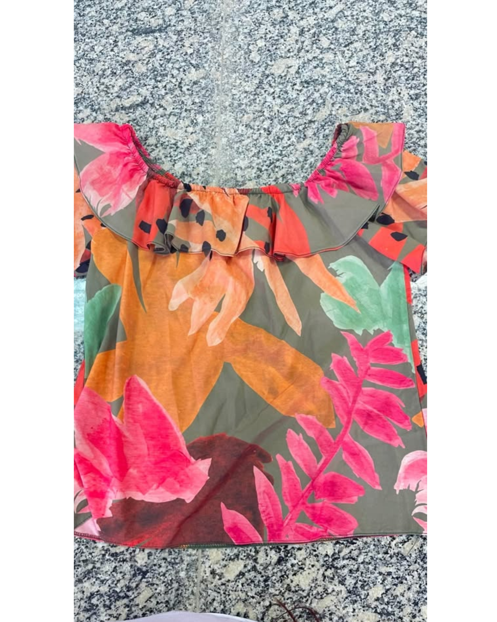blusa estampada